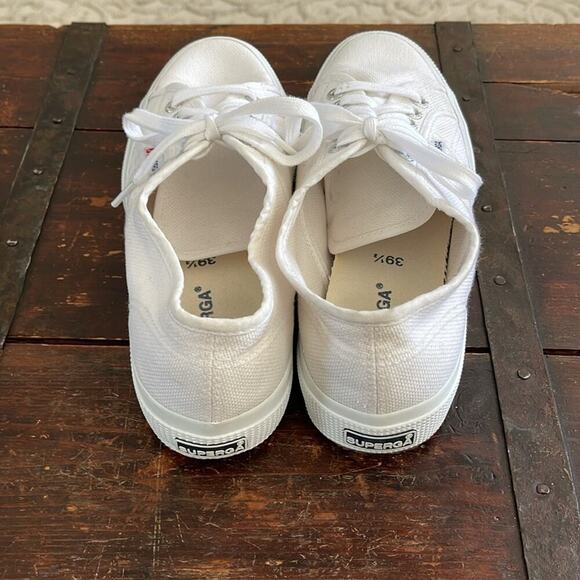 Superga White 2750 Cotu Sneakers Size 7 - Picture 3 of 7